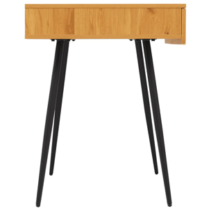 Bureau en bois 2 tiroirs LOUIS