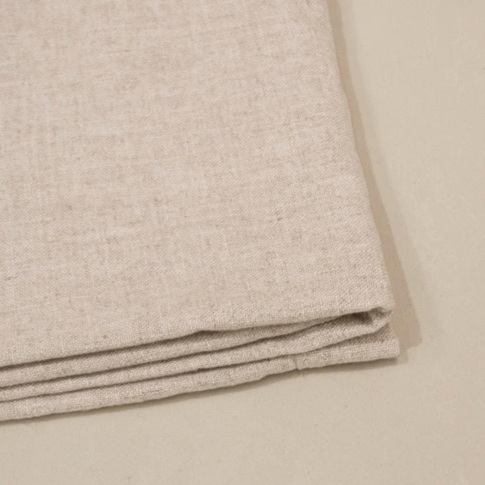 Housse de tête de lit en lin beige en différentes tailles