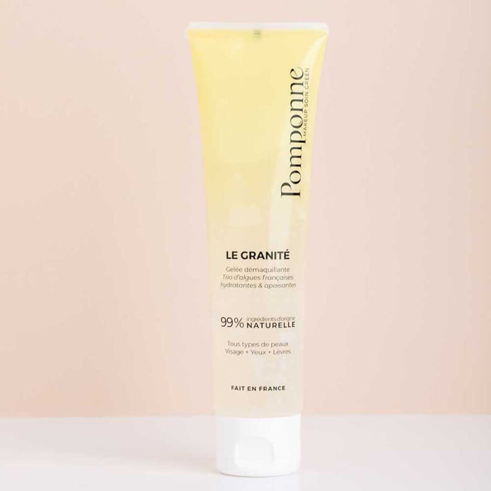 Démaquillant Naturel - Granité Démaquillant - Visage, Yeux, Lèvres