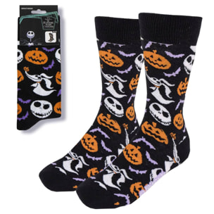 Calcetines diseño calabazas de nightmare before christmas