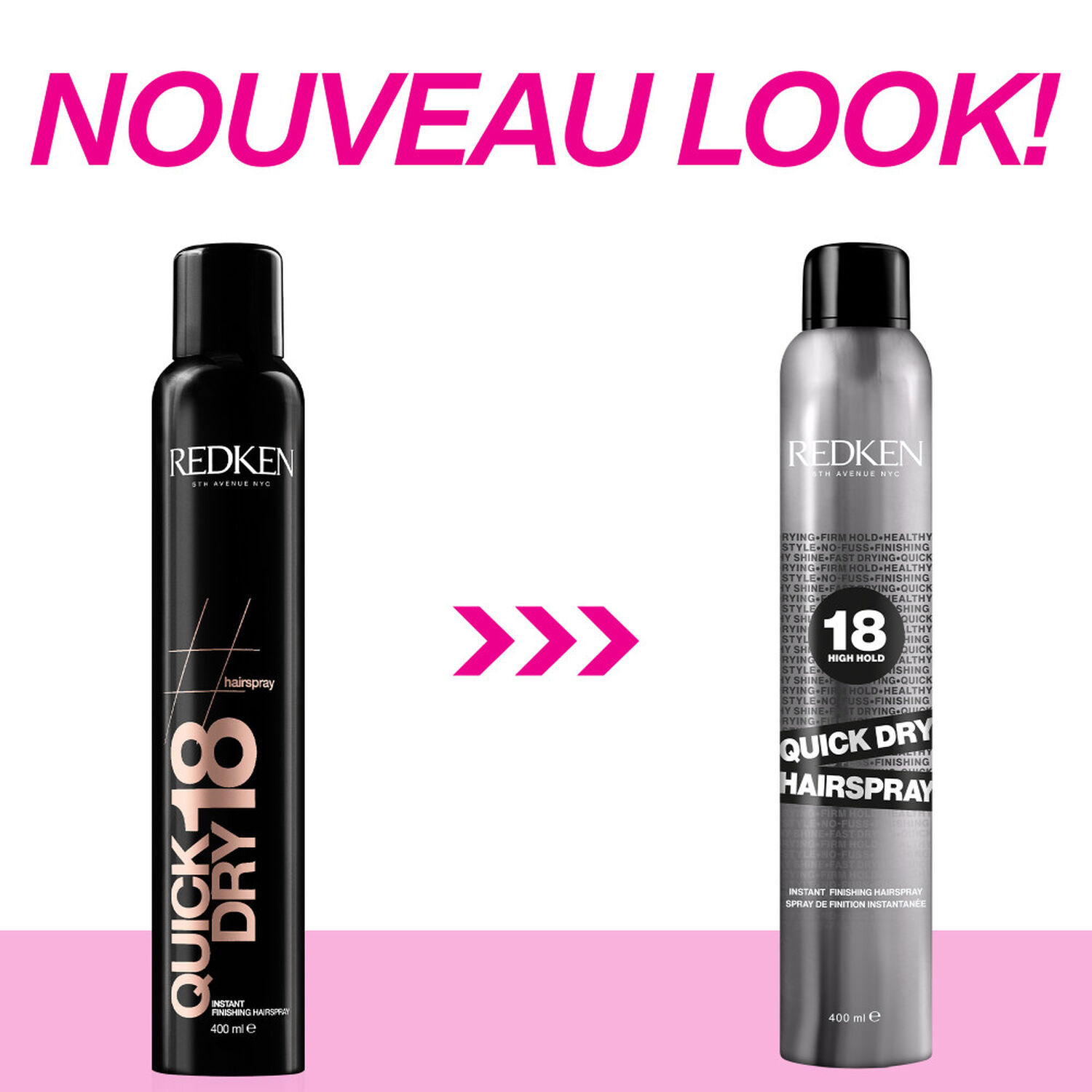 Styling Hair Spray - Spray De Fixation Instantanée 400 ml
