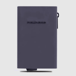 Piquadro Portafoglio compatto con portacarte automatico, porta monete e protezione RFID
