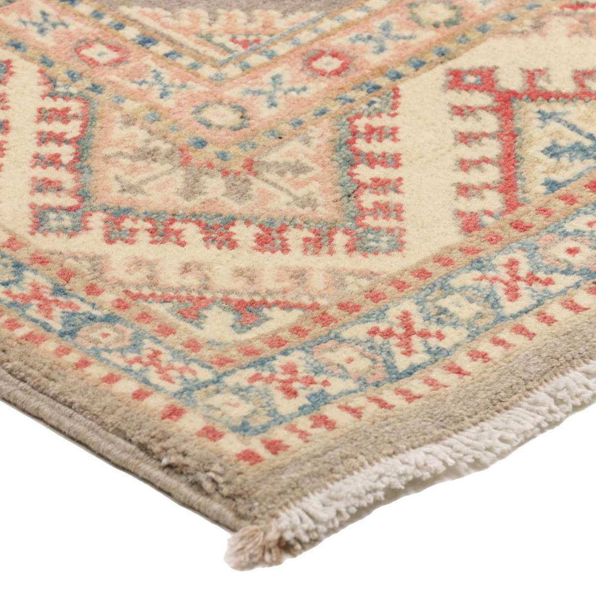Tapis salon géométrique, noué main en laine, IRAN