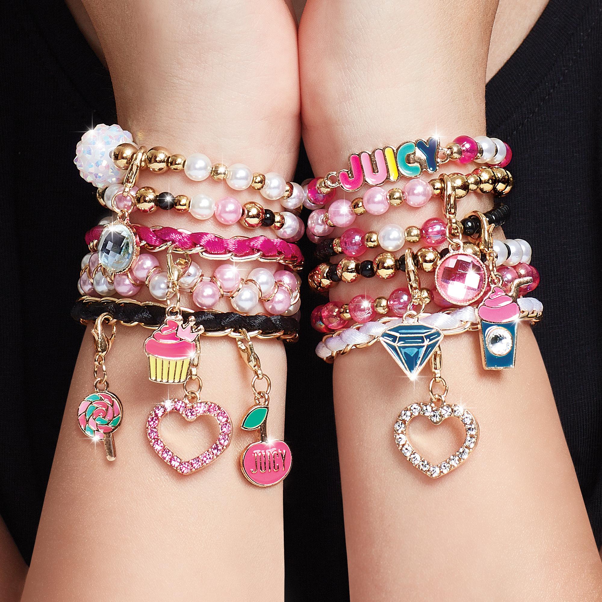 Juicy Couture Deluxe Bracciali Rosa e Preziosi