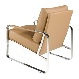 Sillón Angel Cerda de polipiel 67x100x89cm