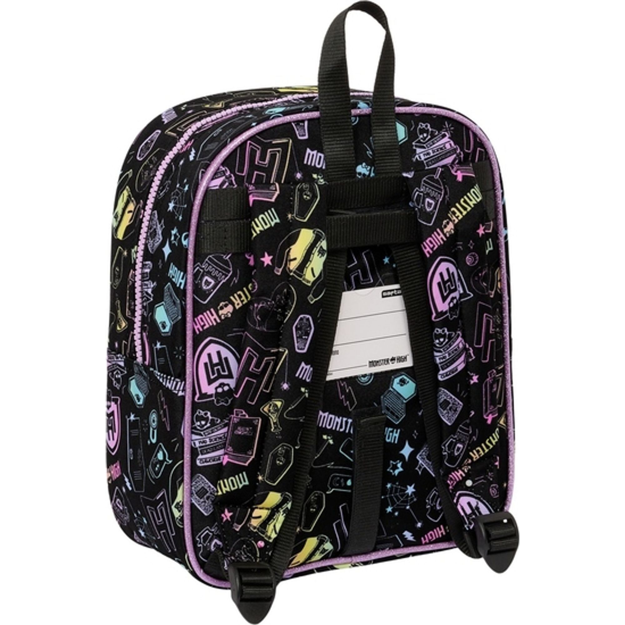 Mochila guarderia adapt.carro monster high