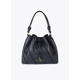 Borsa Judas con effetto pelle di serpente