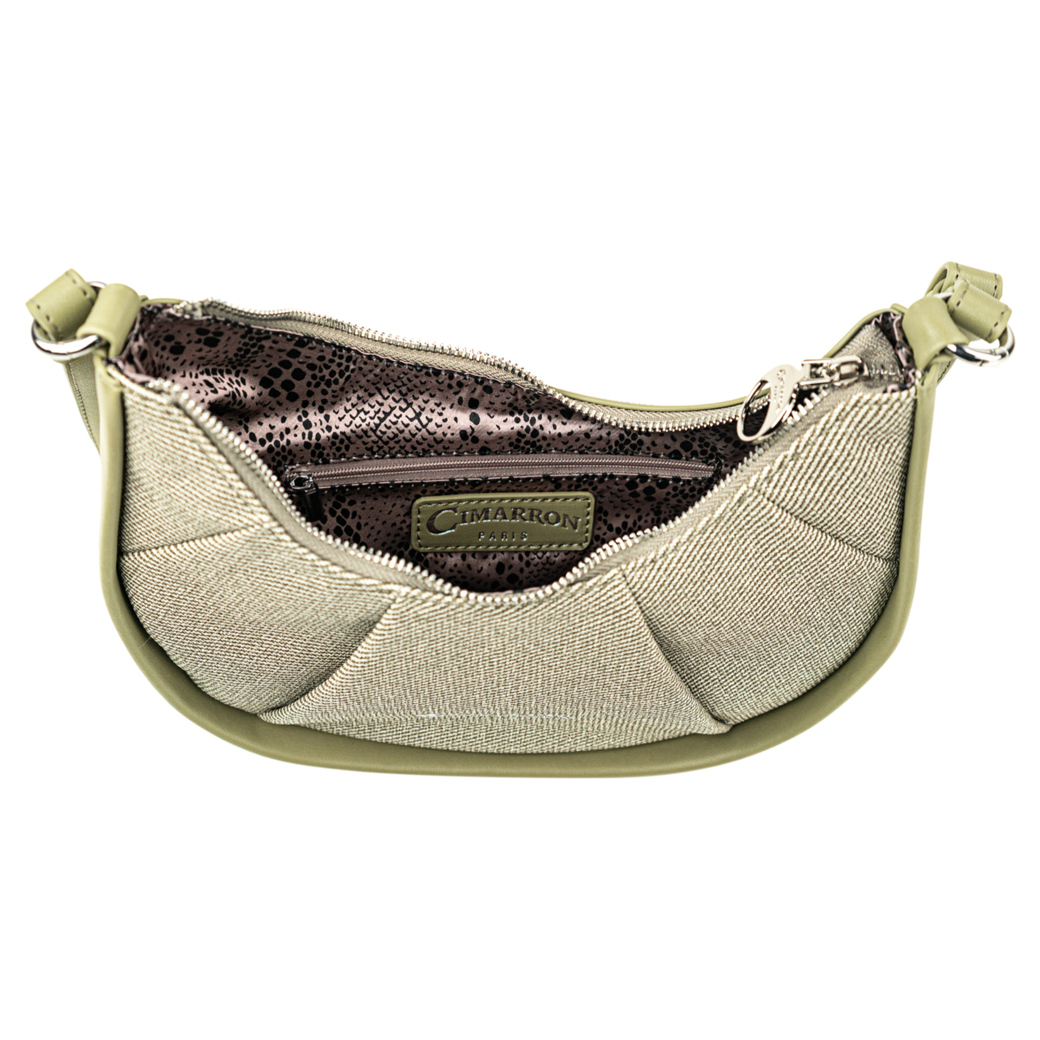 Bolso Bandolera Mujer Veg/Pu Cimarron Abigail Kaki