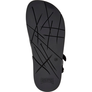 Sandalias - CAMPER Lluc Sandal - Negro - Cuero liso