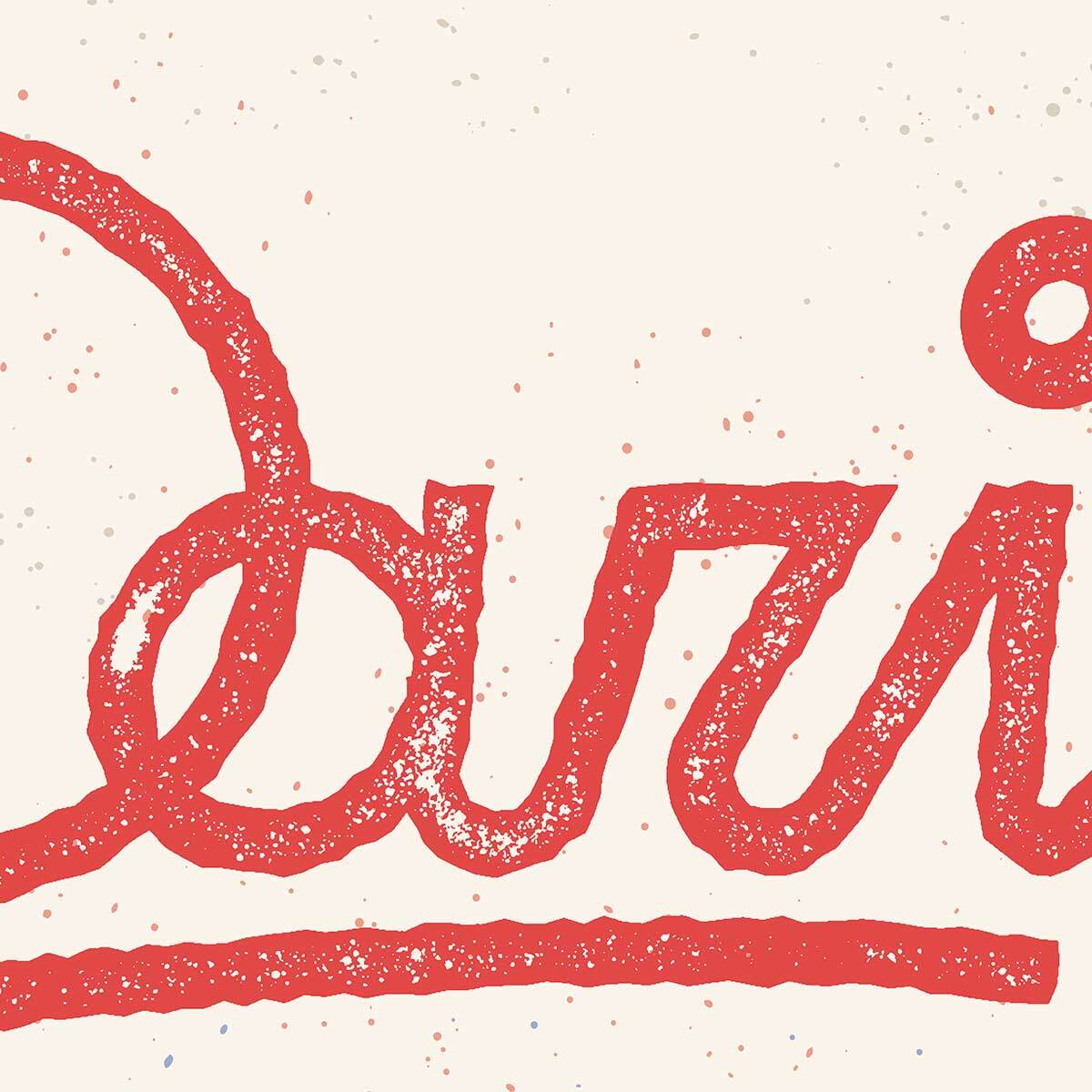 Poster Affiche illustration paris my love Affiche + cadre en bois - Noir