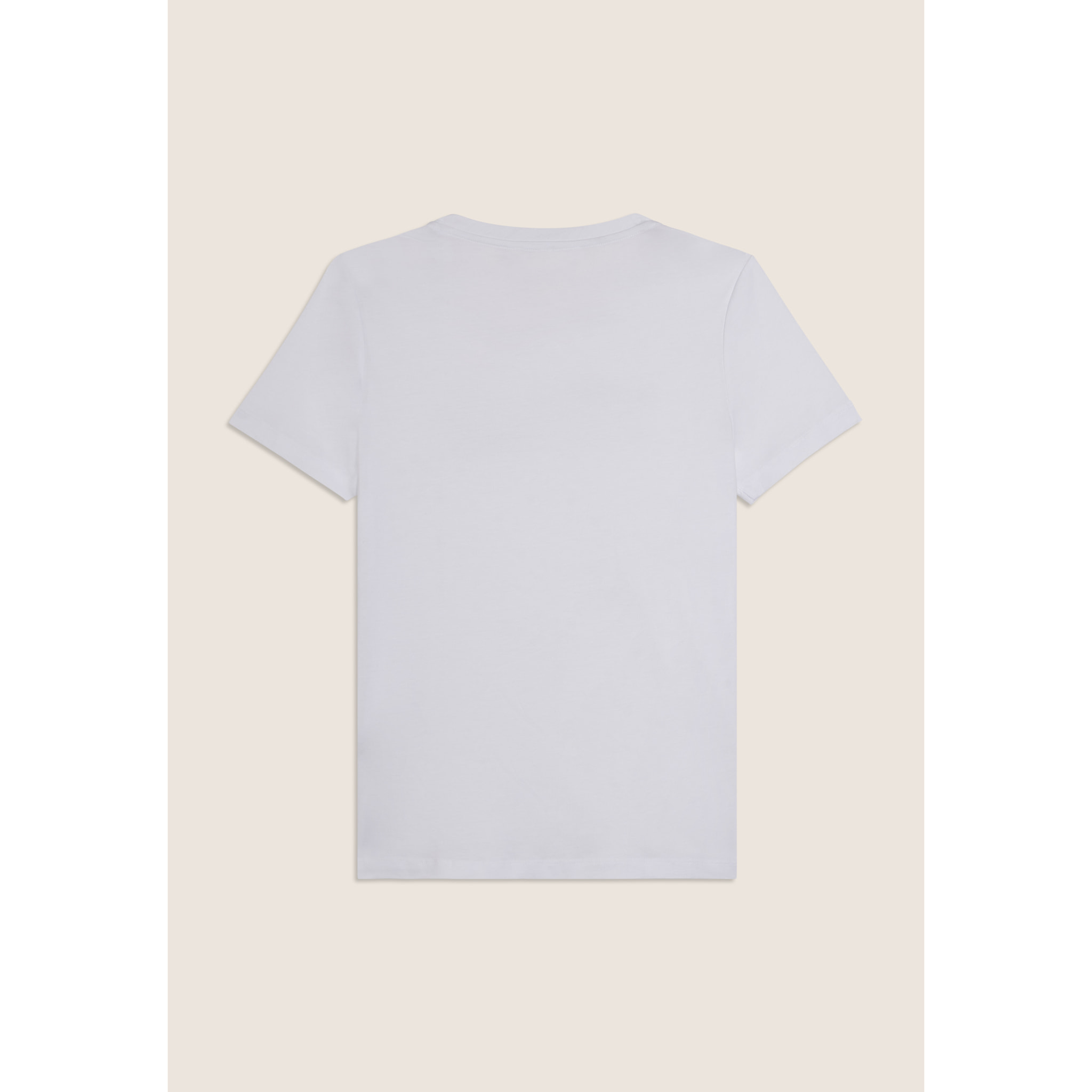 T-shirt Manica Corta con Decori Floreali e Borchie