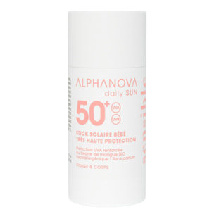 Daily Sun Bébé SPF50+ - Stick Solaire Bébé Très Haute Protection 17 ml