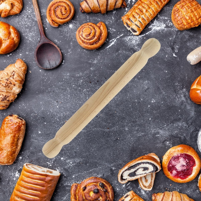 Rouleau à pâtisserie en bois 40 cm Fackelmann Wood Edition