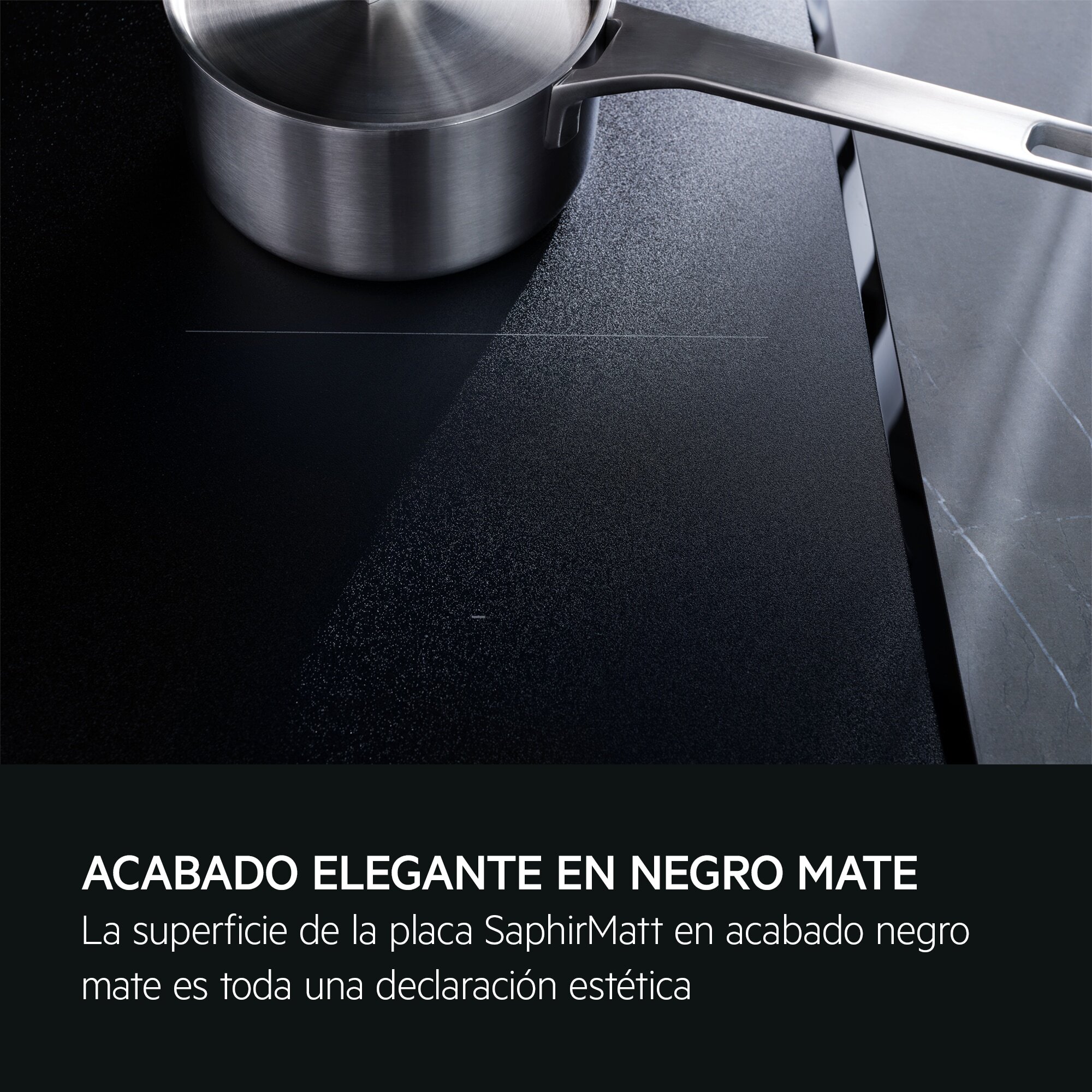 AEG Placa de inducción SaphirMatt® Serie 6000 Flex Bridge de 60 cm TI63IF00IZ