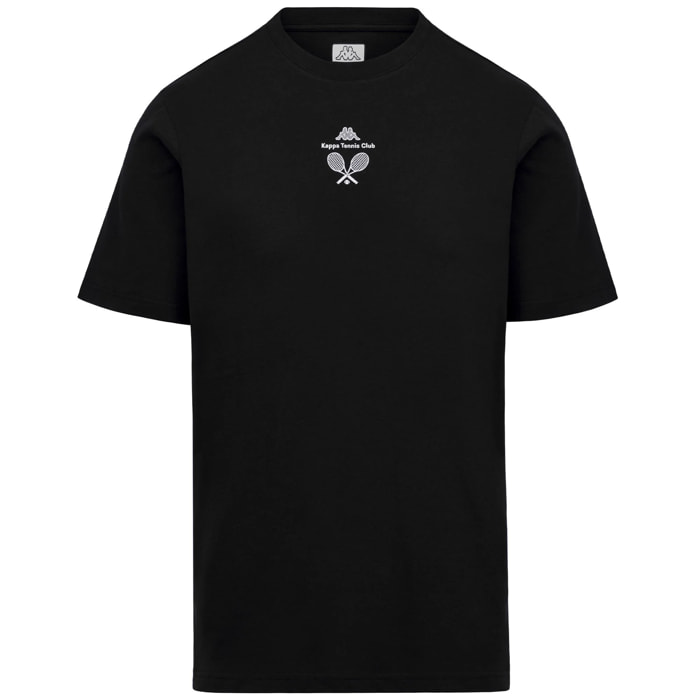 Kappa - Camisetas y tops Hombre Negro - Logo Inno