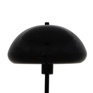 Lampadaire "Savio" noir H140cm