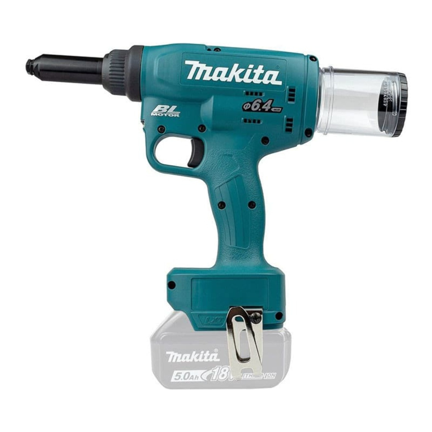 MAKITA 18V Li-Ion Remachadora Ø6,4 mm - Sin batería ni cargador - DRV250ZJ
