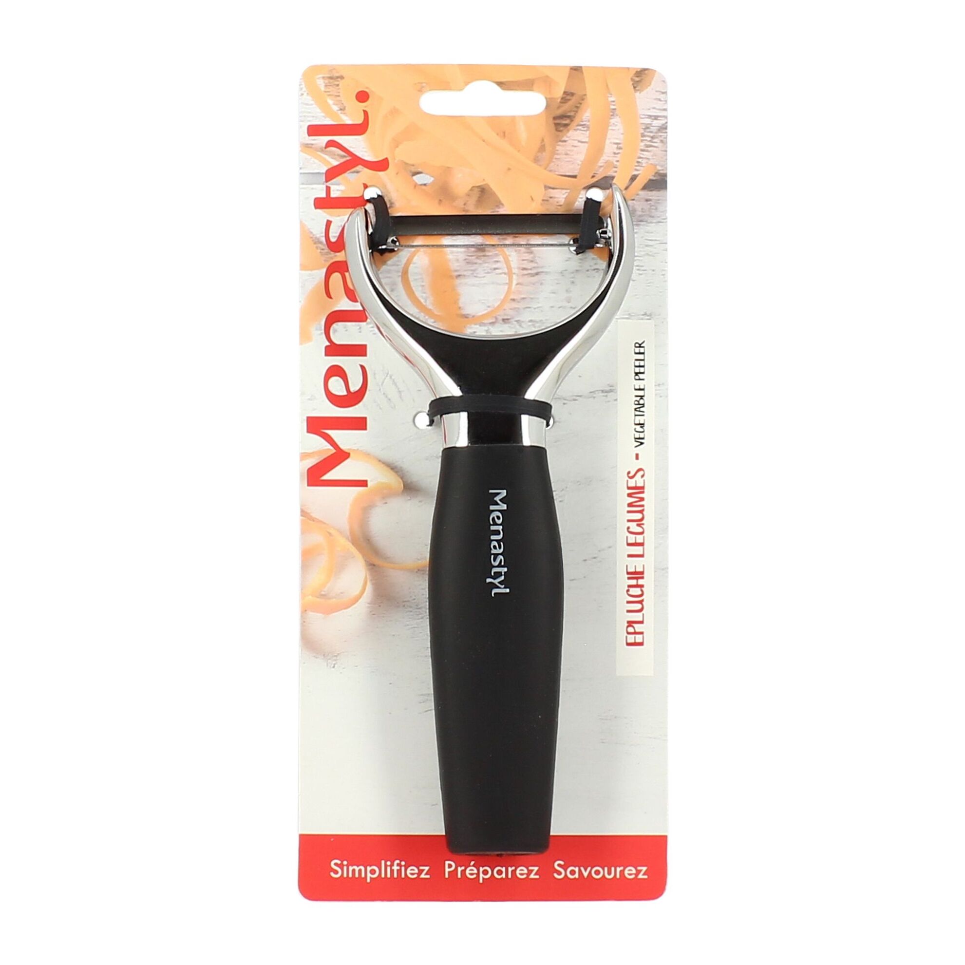 Epluchee légumes en acier inoxydable DELUXE