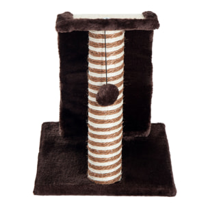 árbol para Gatos de Sisal Natural 35x30x39cm Marrón y Crema