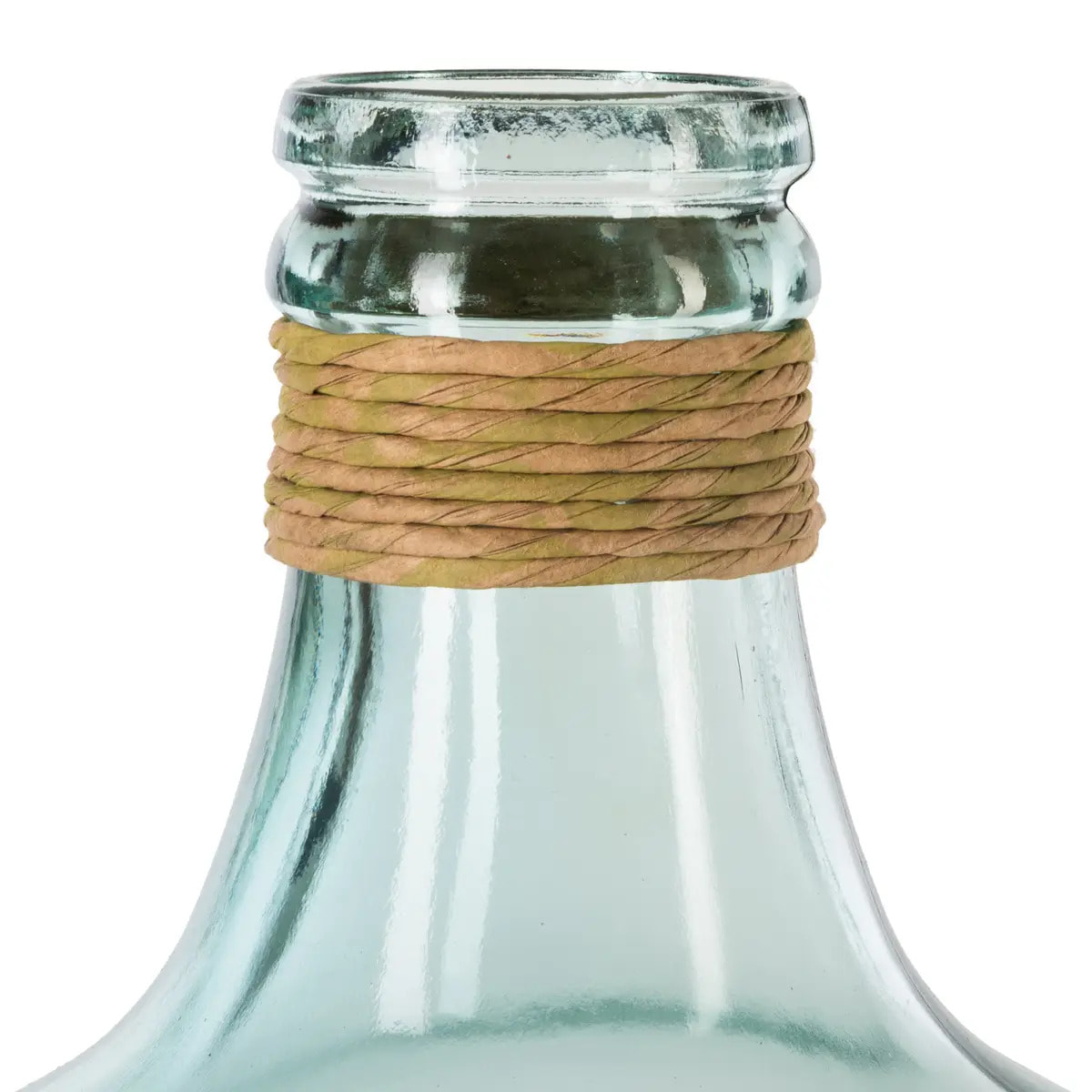 Vase Dame Jeanne verre H43cm