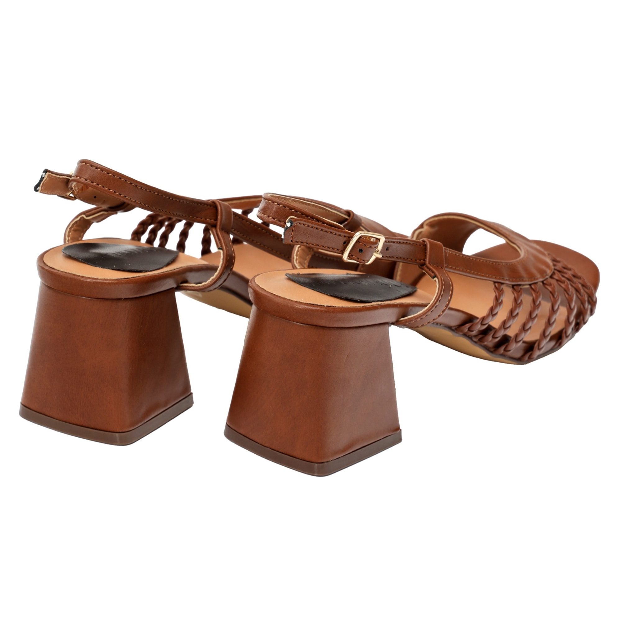 Sandali cinturino regolabile - tacco 7,5 cm