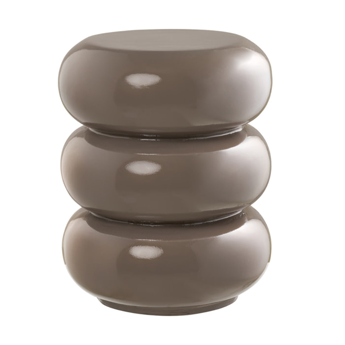 David - bout de canapé bubble - 44 cm - Marron