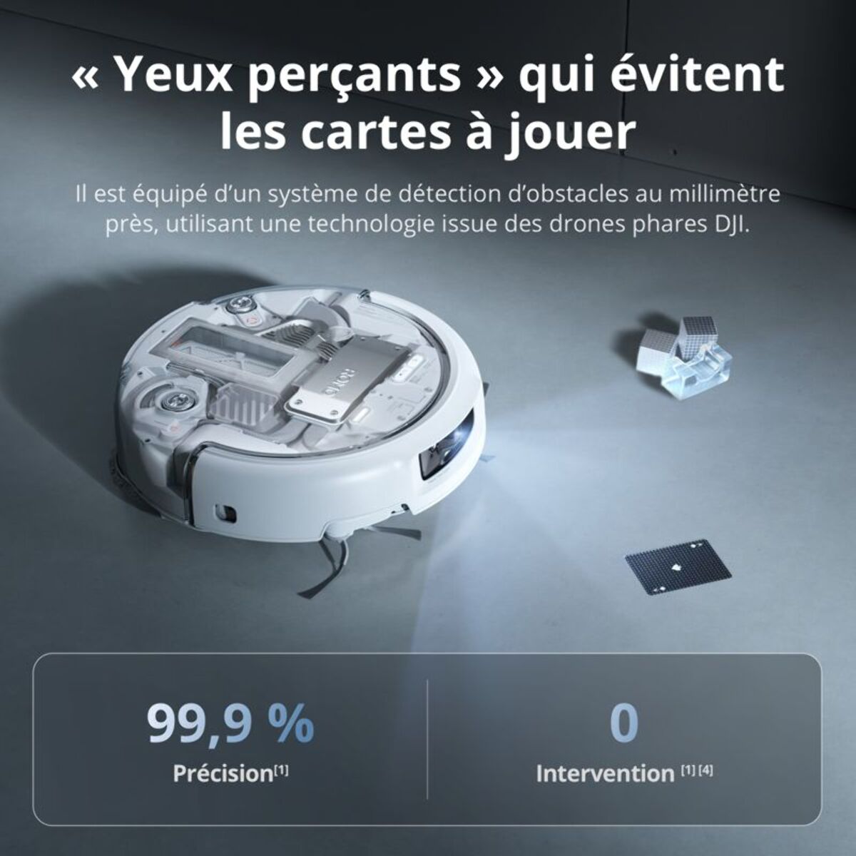 Robot Aspirateur Laveur DJI Romo P Water Tank