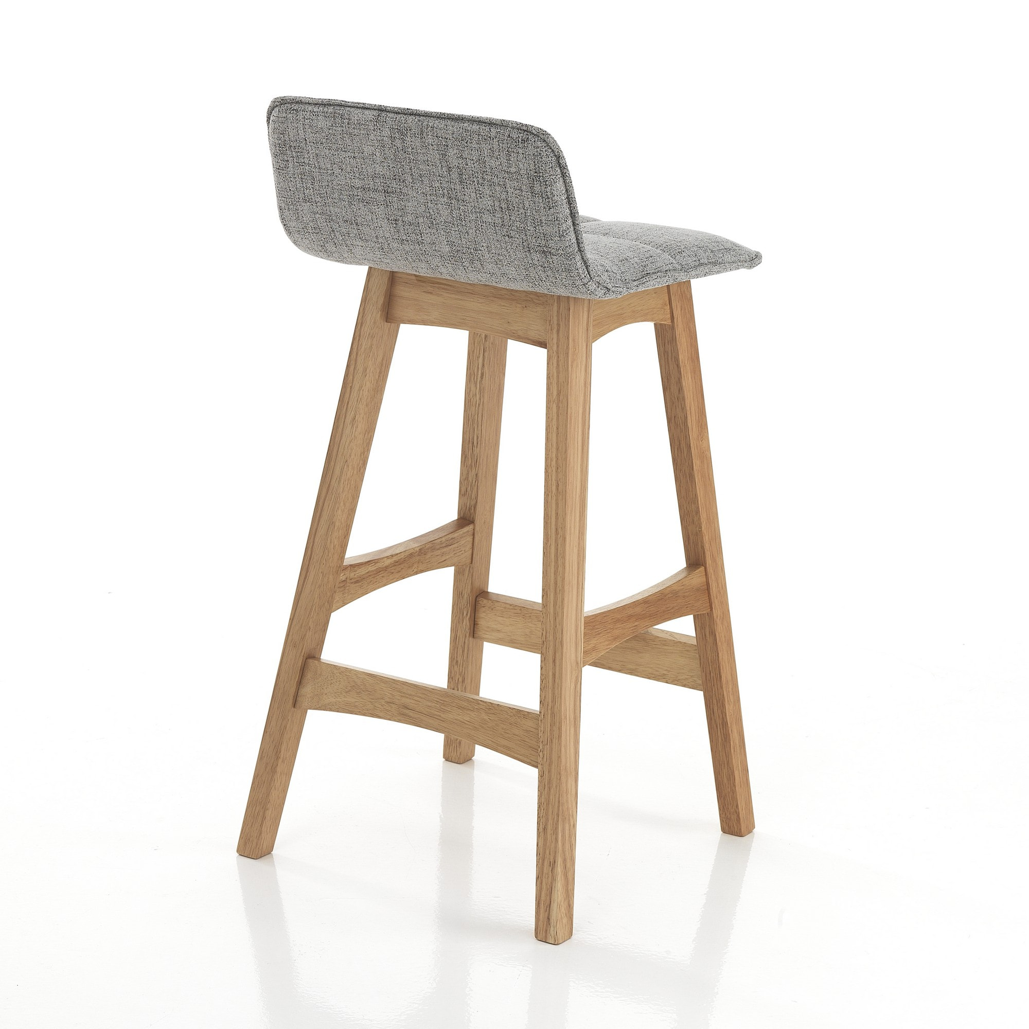 Tomasucci Lot de 2 tabourets VARM WOOD Multicolore