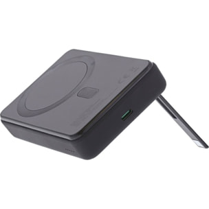 Batterie externe TNB 10 000 mAh MagSafe fonction stand noir