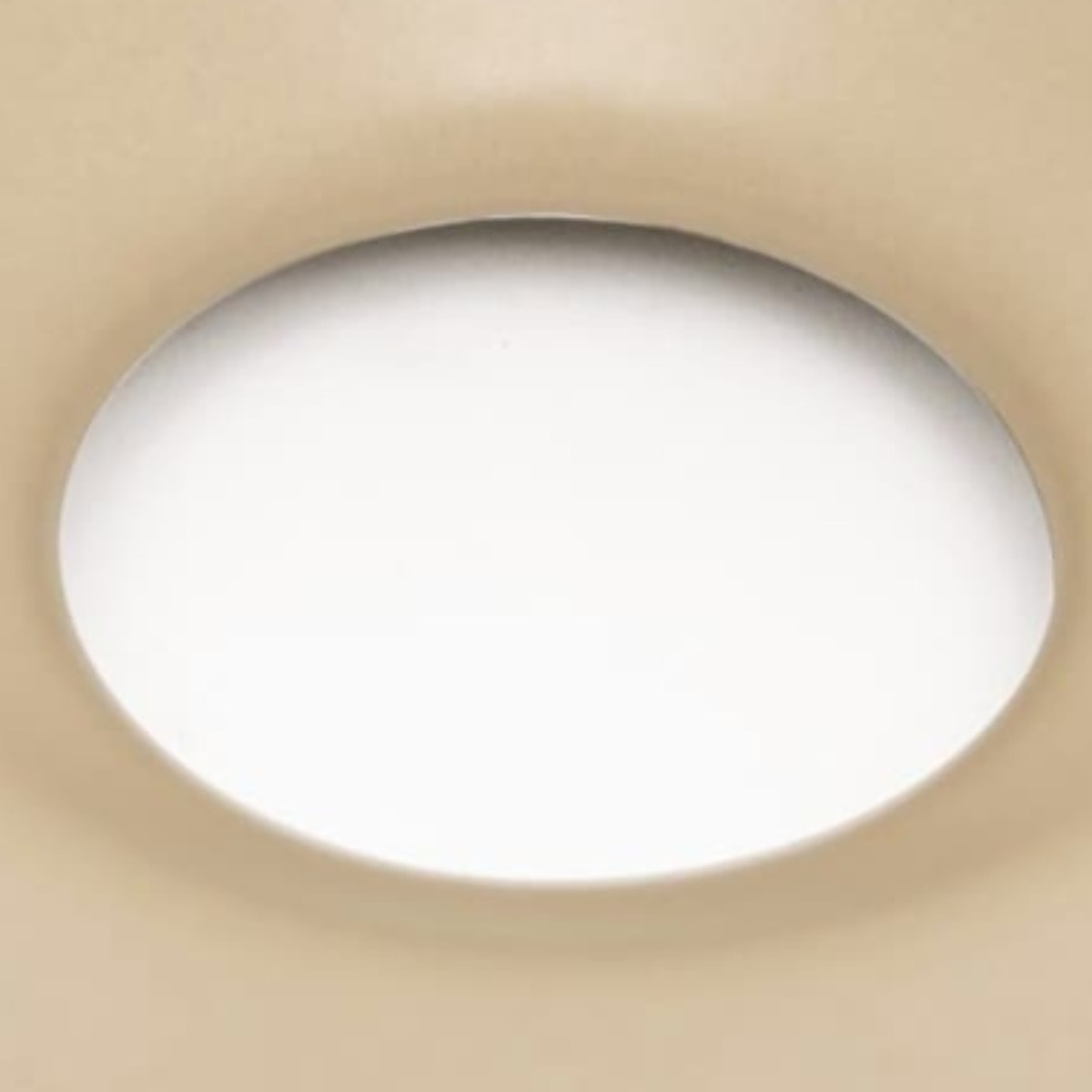 Mood vasque à poser ronde 36x36 cm sans trou de robinetterie ni trop-plein, beige (SATM3636KM)