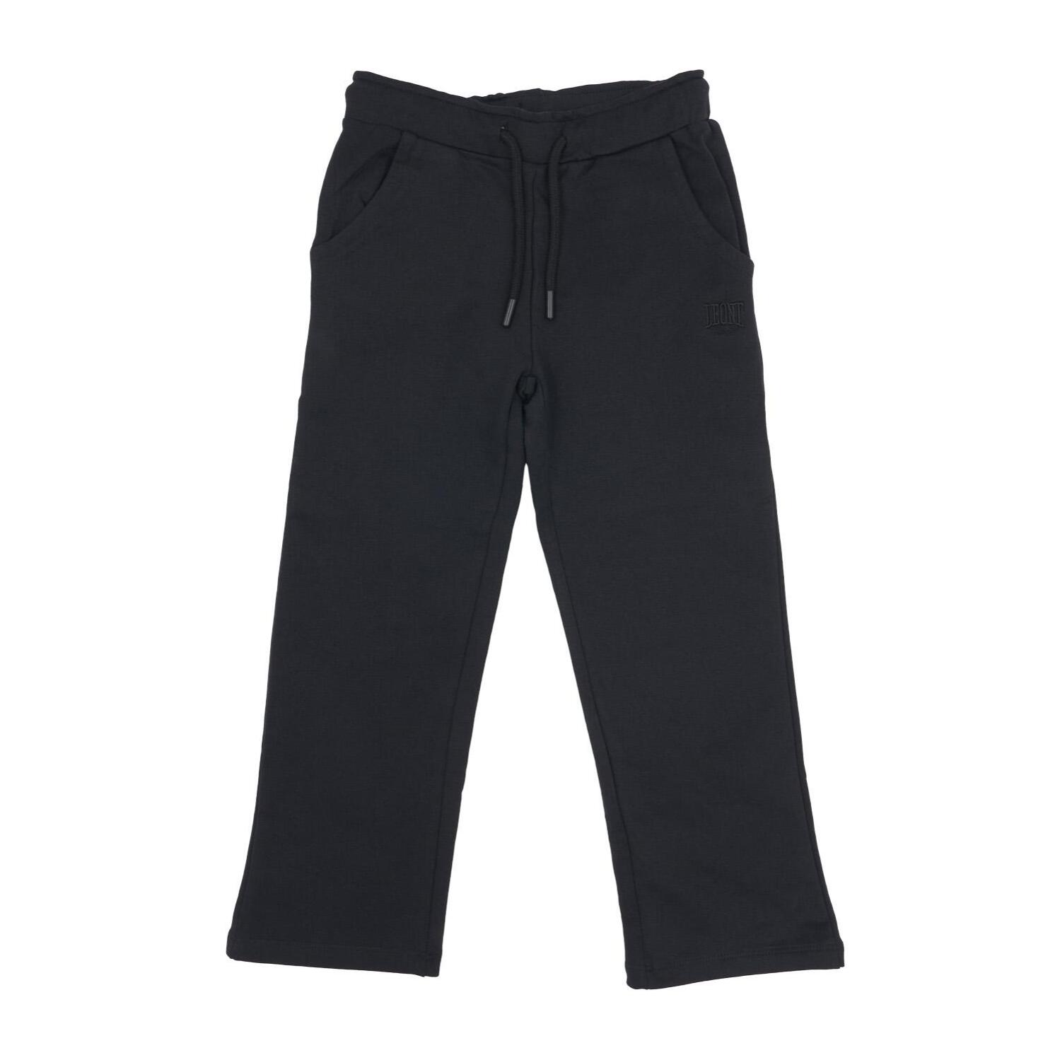 Pantaloni in Felpe da bambina taglio ampio College