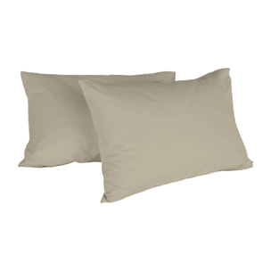 COPPIA FEDERE MAX COLOR, 100% Cotone, Made in Italy - TORTORA