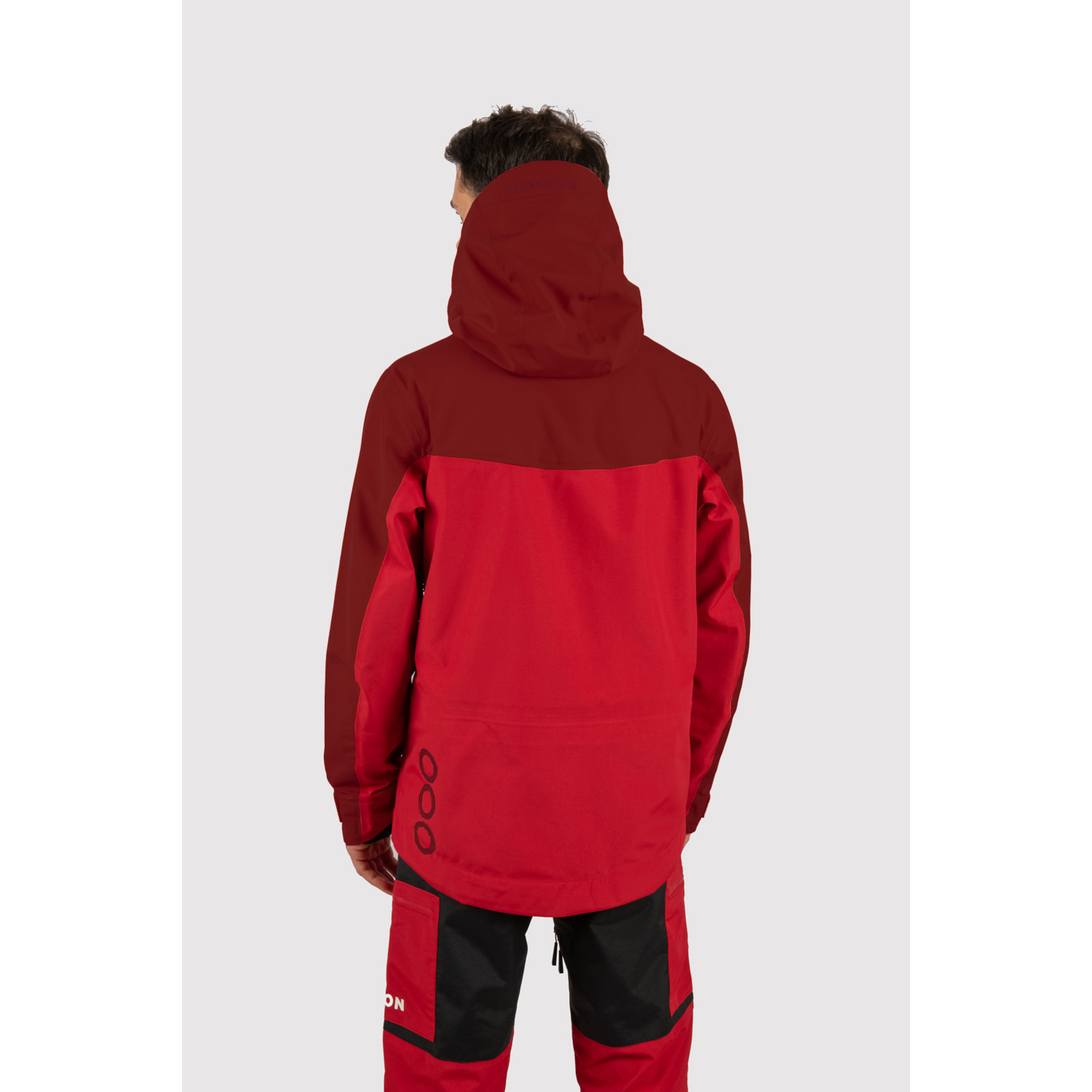 Chaqueta ECOExplorer Jacket Men marca ECOON - rojo/rojo oscuro