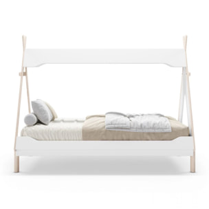 Cama Tipi Nest Blanco - Oak Soft