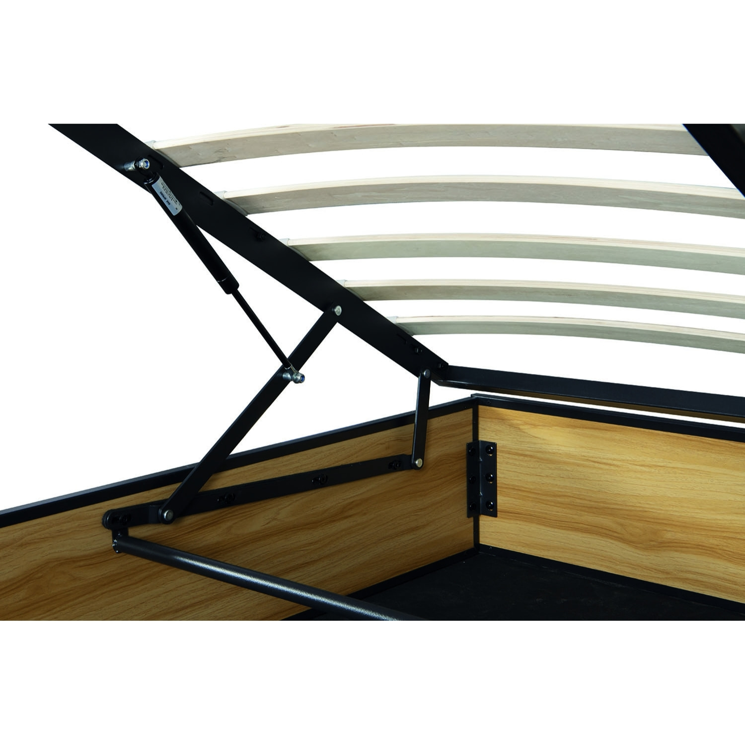 Lit coffre industriel 160 x 200 cm CHARLES