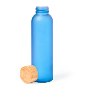 Bottiglia in vetro e bambù da 500 ml