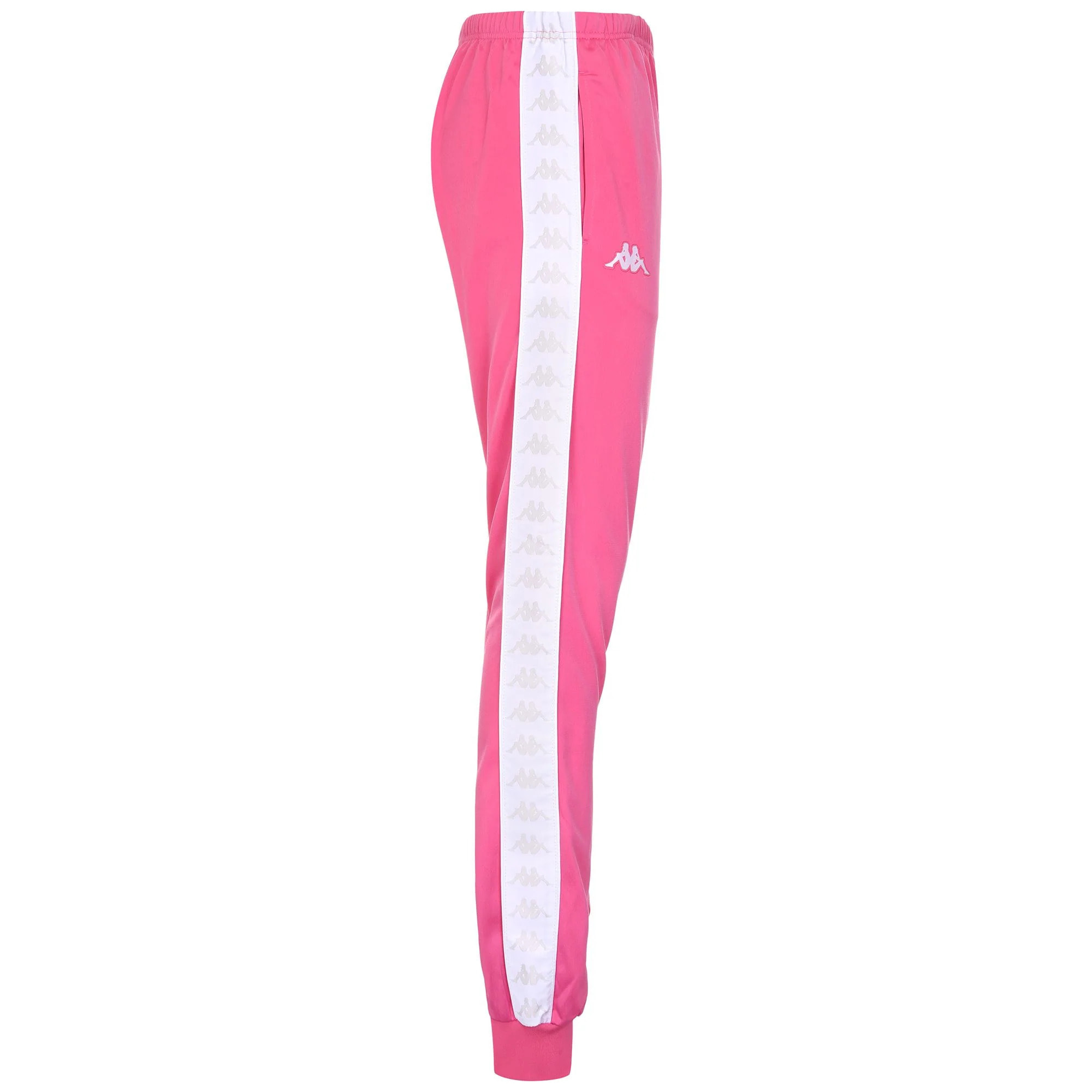 Kappa - Pantalones Mujer Rojo - 222 BANDA WRASTORIA SLIM