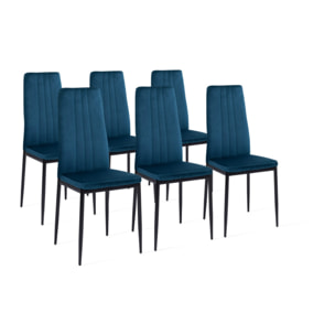 Chaises Jade - Bleu