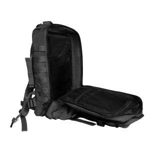 Mochila táctica militar de 45 Litros con sistema Molle de gran capacidad e impermeable. Perfecta para emergencias, días de caza, senderismo y acampadas.