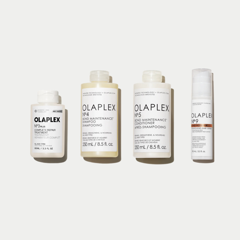 OLAPLEX N°3 Plus Hair Perfector + N°4 Bond Maintenance Shampoo + N°5 Bond Maintenance Conditioner + N°9 Bond Protector Nourishing Hair Serum