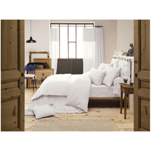 Drap housse 180x200 cm gaze de coton Bonnet 30 cm - GAIA