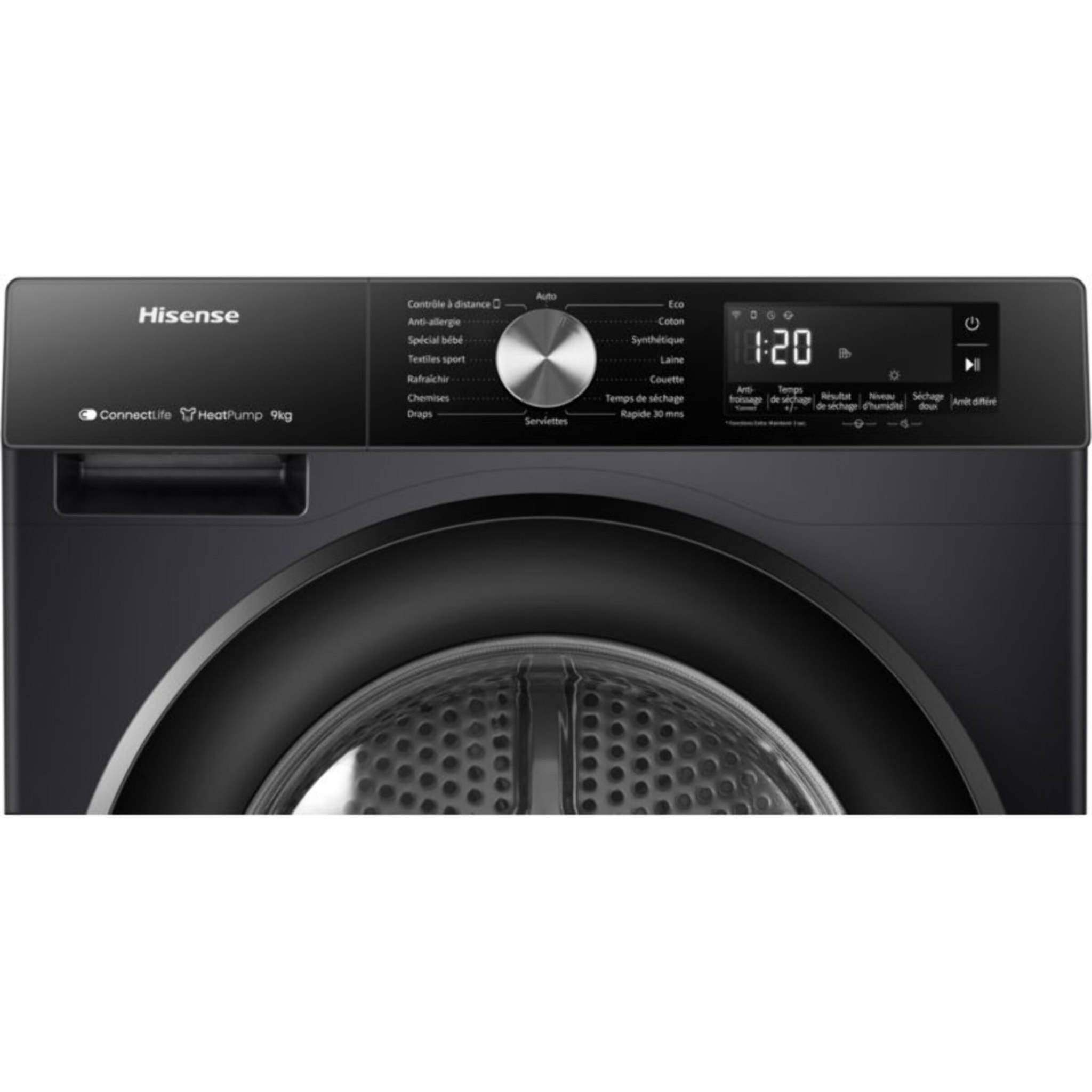 Sèche linge pompe à chaleur HISENSE DH3S902BBCC