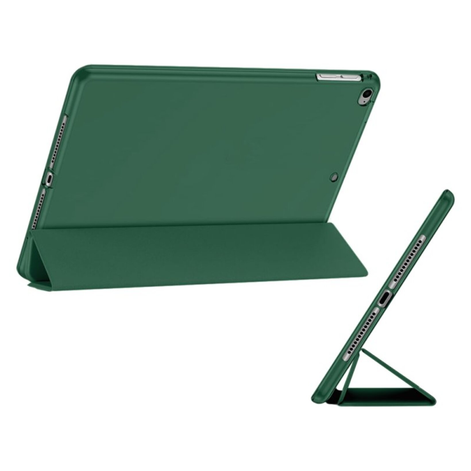 Etui Smart Cover iPad 9.7' (2017/2018) / iPad Air (2013/2014) / iPad Pro 9.7' (2016) vert forêt à rabat avec support