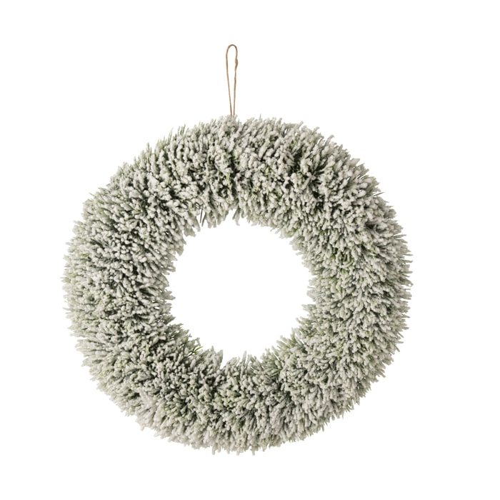 J-Line couronne enneigée - polyéthylène - blanc/vert foncé - large