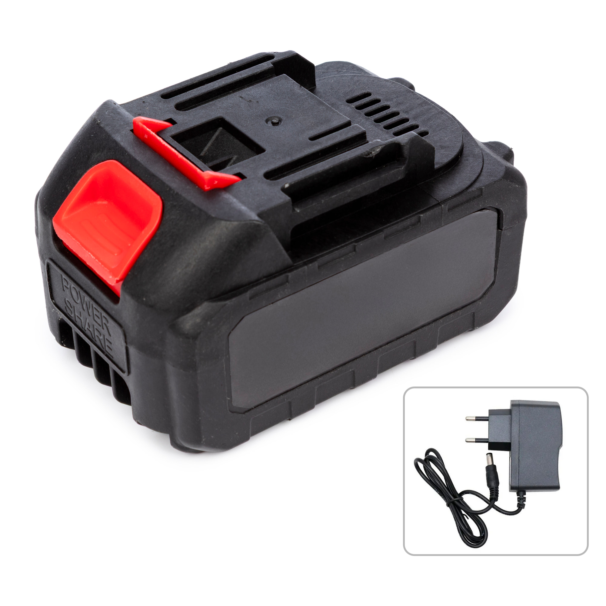 Motosierra eléctrica de 12 pulgadas, con batería recargable de 13000mAh.