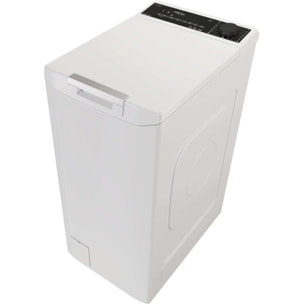 Lave linge top HAIER THASN286TM5P-S - 8 kg - 1200 tr/min - Classe A - Moteur induction - Connecté