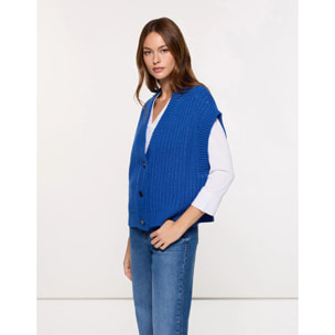 Chaleco de Punto Azul - Richy