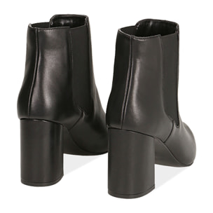 Chelsea boots neri in pelle di vitello