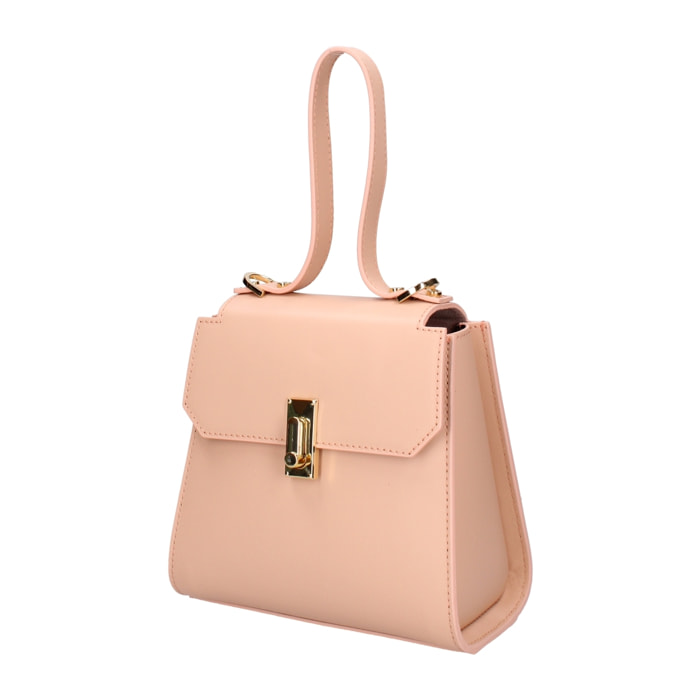 Borsa a mano da donna In Vera pelle Made in Italy 20x18x10 cm