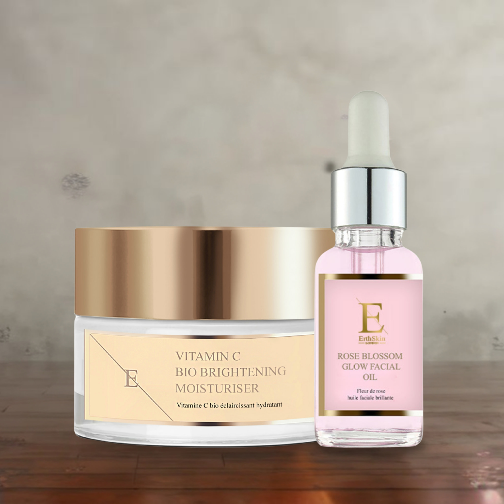 Set Radiante Rosa + Vitamina C